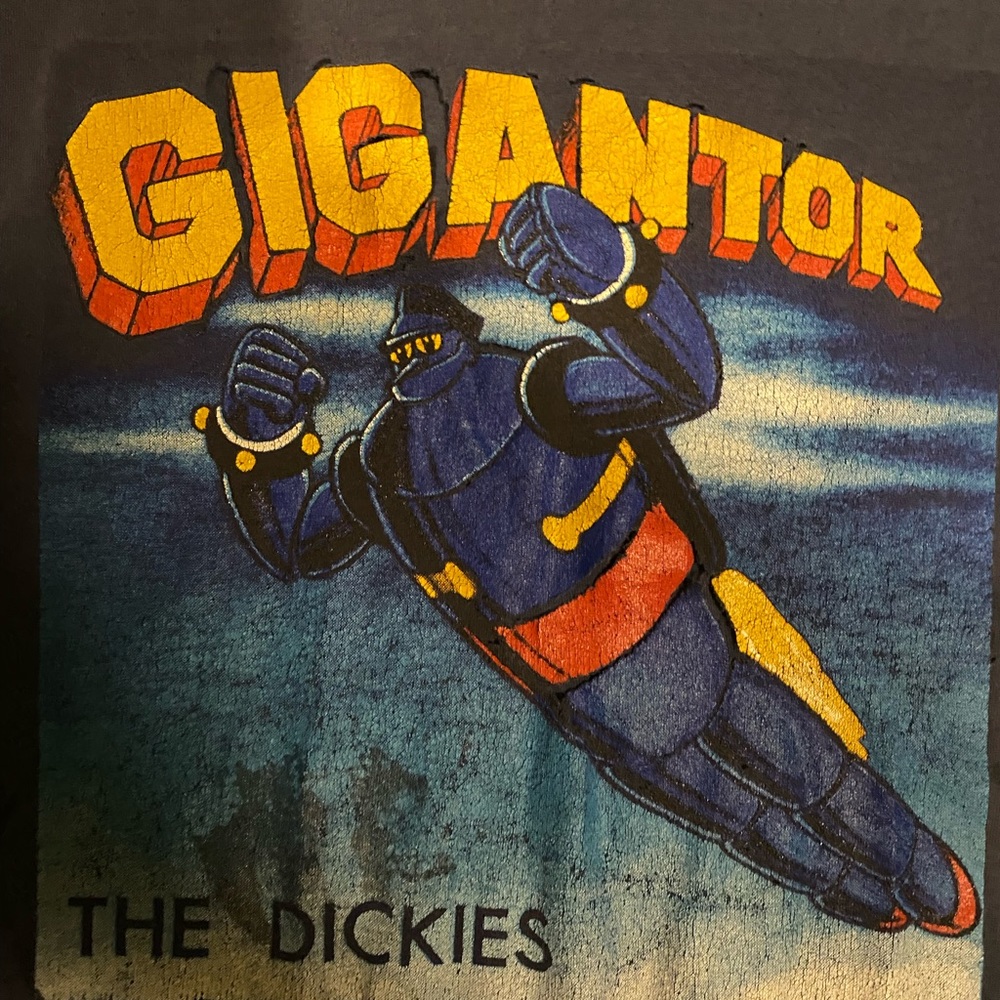 1986 The Dickies Gigantor Punk Vintage Shirt - Picture 2 of 14